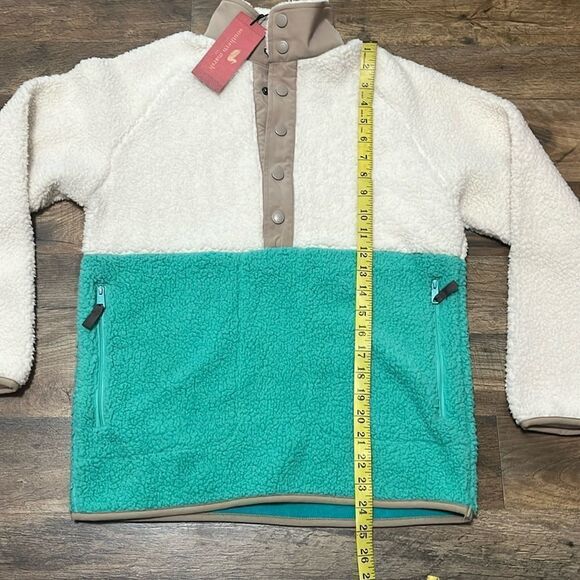 Southern Marsh 1/4 snap up olive Sherpa size XS - Picture 2 of 4